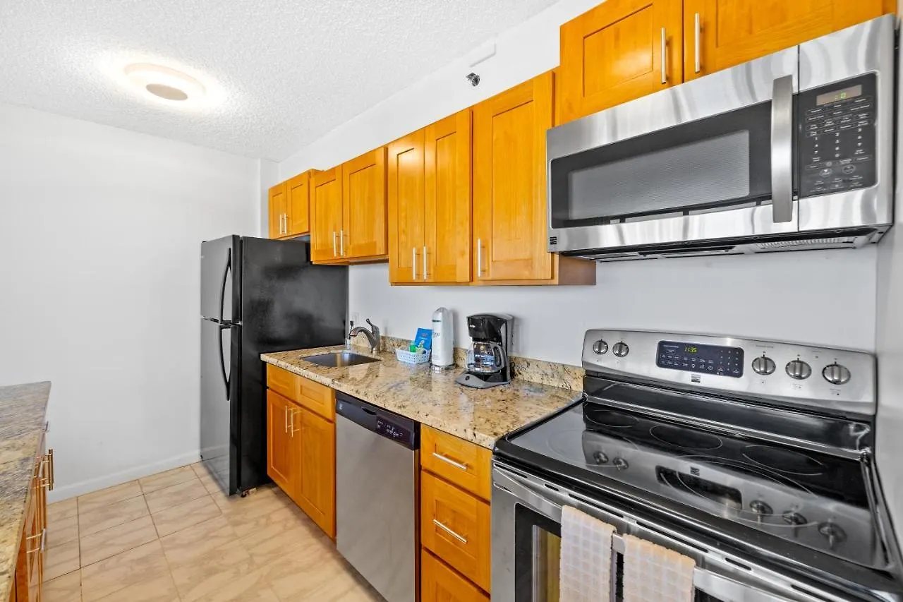 Stunning Ocean View 1Br Condo - Free Parking! 호놀룰루 미국