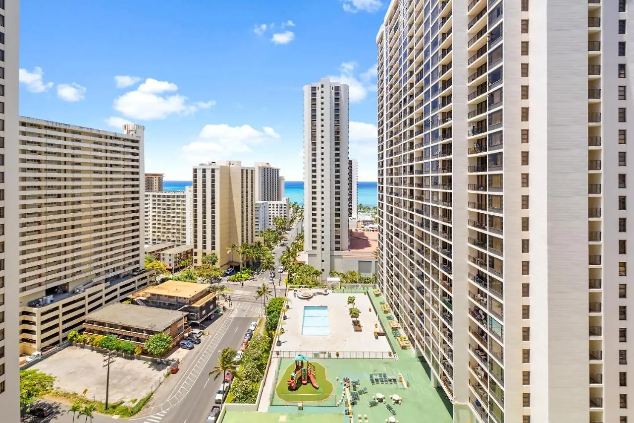 Stunning Ocean View 1Br Condo - Free Parking! 호놀룰루 미국